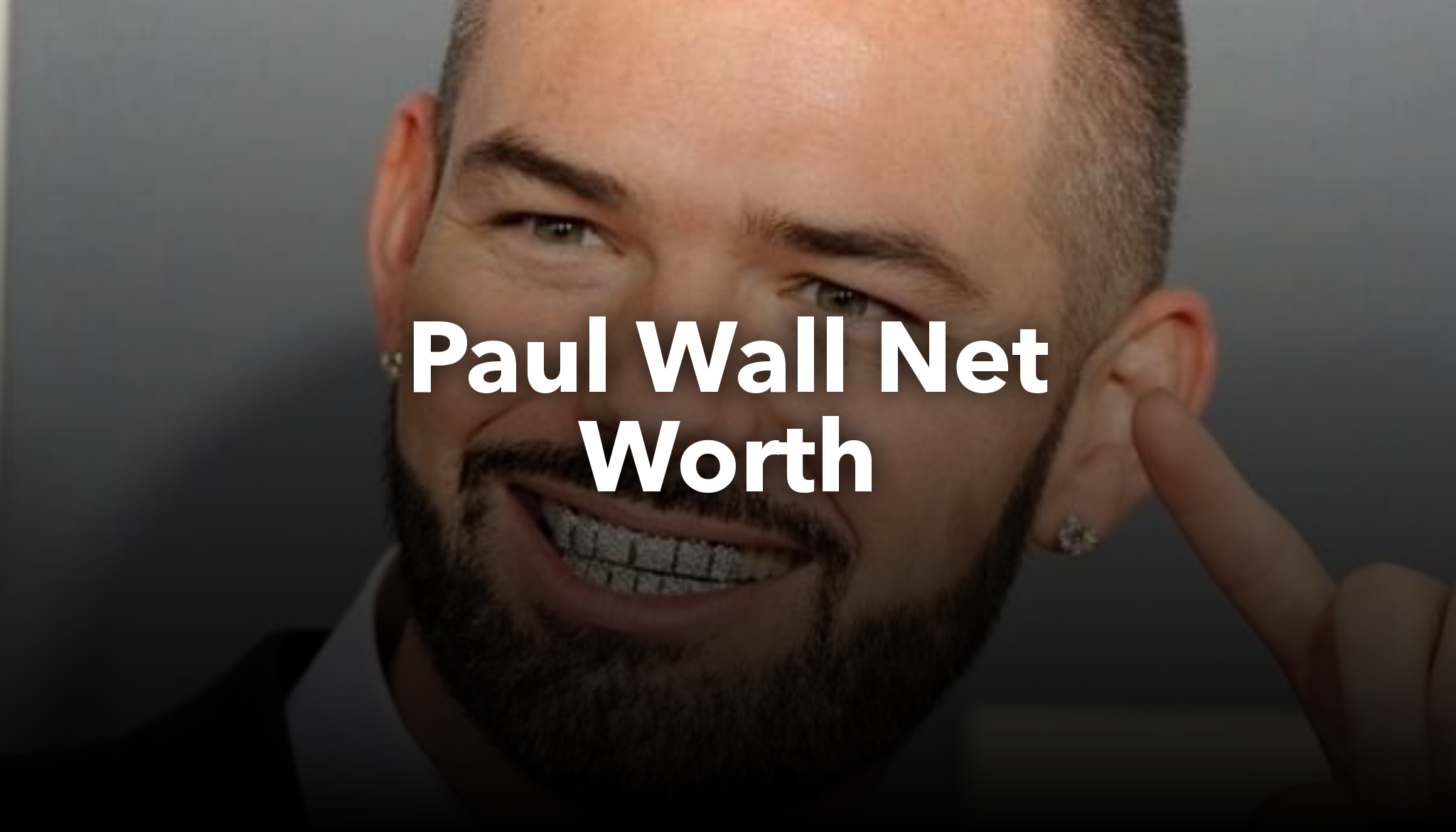 Paul Wall Net Worth nichesss